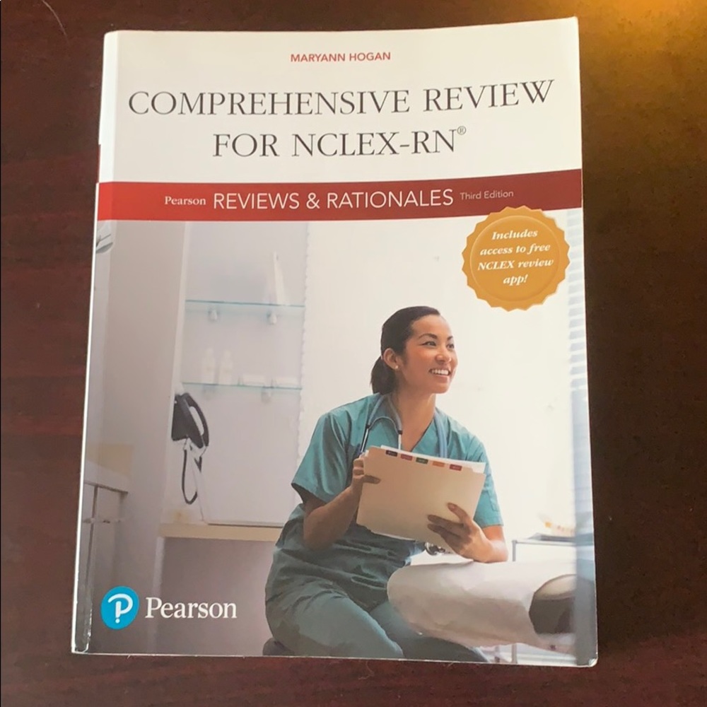 NCLEX Review book— never used!